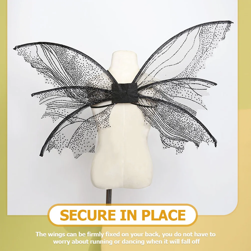 

1 set Fairy Wings Costume Set Lightweight Angel Butterfly Wings For Adults Comfortable Party Dance Role Play Cosplay