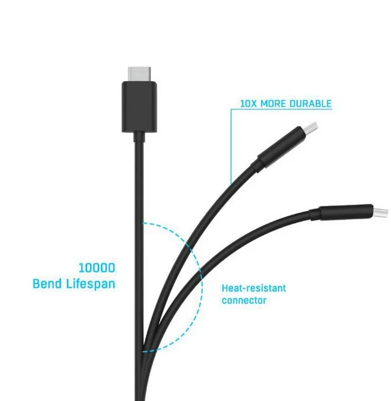 Typ c USB kompatibel für ps5 Griff Ladekabel Netz kabel Ladekabel kompatibel für Schalter oled