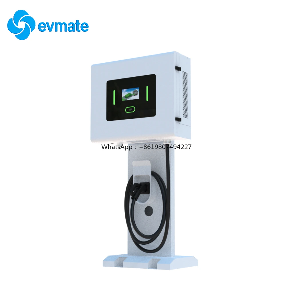 20KW 30KW 40KW ChadeMO CCS GBT DC Charger Station POS Payment Commercial Car Charging Station  1 Connector or Dual Connector