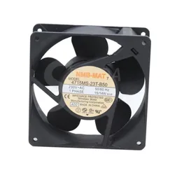 For NMB 4715MS-23T-B50 12cm 12038 AC 230V 15W DC cabinet cooling fan