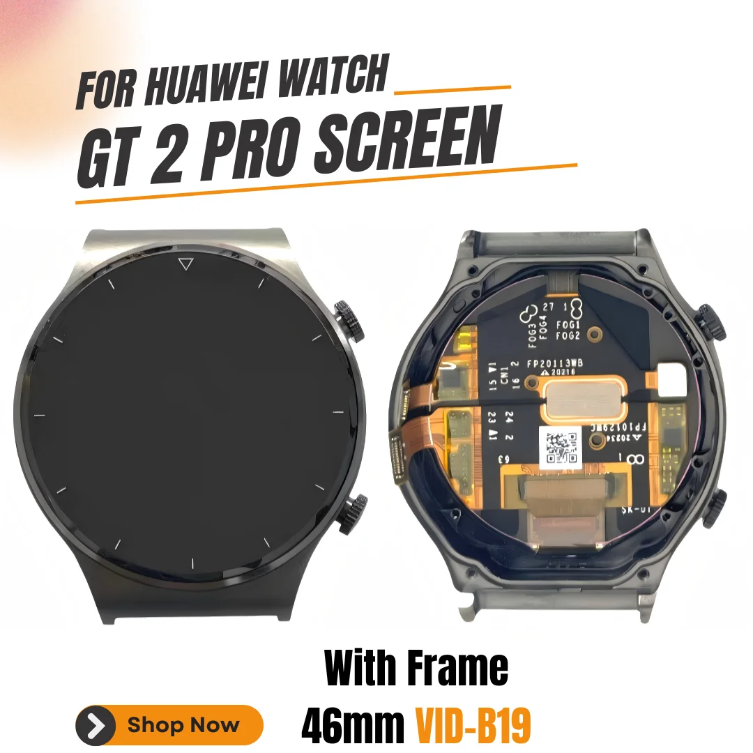 Original AMOLED Für Huawei Uhr GT2 Pro VID-B19 46mm LCD Display Touchscreen Digitizer Für Huawei Uhr GT2 Pro GT2Pro – Detail 2