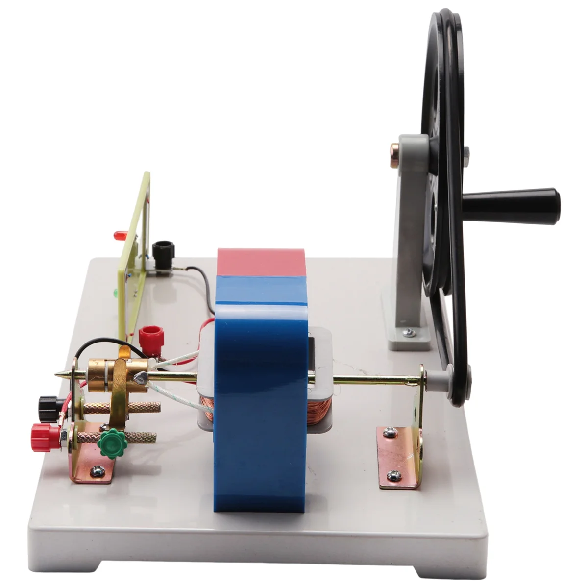 Mão AC e DC Crank Generator Model, Demonstração Motor Activity Model, Equipamento Experimental do Dispositivo