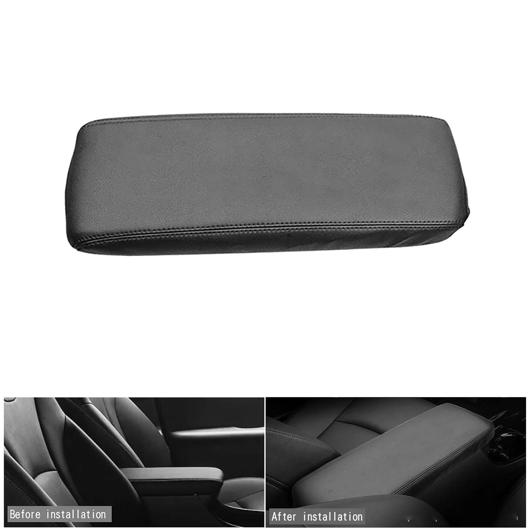 Couverture de protection en cuir pour couvercle de console centrale de voiture, coussin pour boîte d'accoudoir, pour Toyota Prius série 50-N31R