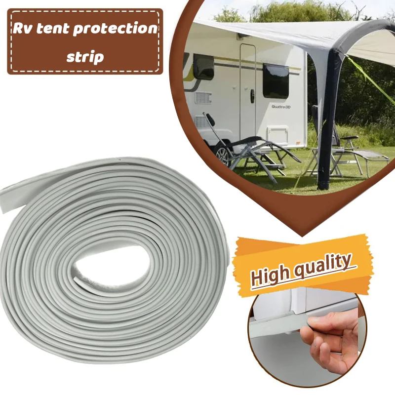 1 Metre Lengths White Caravan Awning Rail Protector Strip Motorhome Camper Caravans RV Accessories