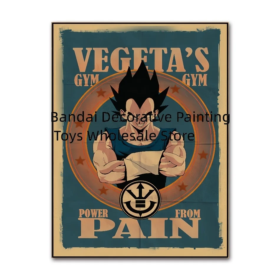 ملصق كلاسيكي أنيمي ريترو دراجون بول عالي الدقة ، غوكو ، غوهان ، فيغيتا ، بيكولو ، لوحة قماشية ، طباعة ، فن جداري ، ديكور منزلي ، هدية للأطفال