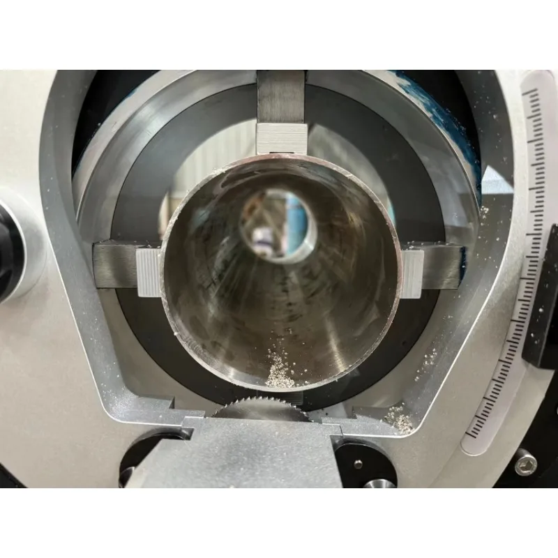 Orbital Automatische Rohrschneidemaschine Metalllegierungen PVC Aluminium Edelstahl Manueller Rohrschneider