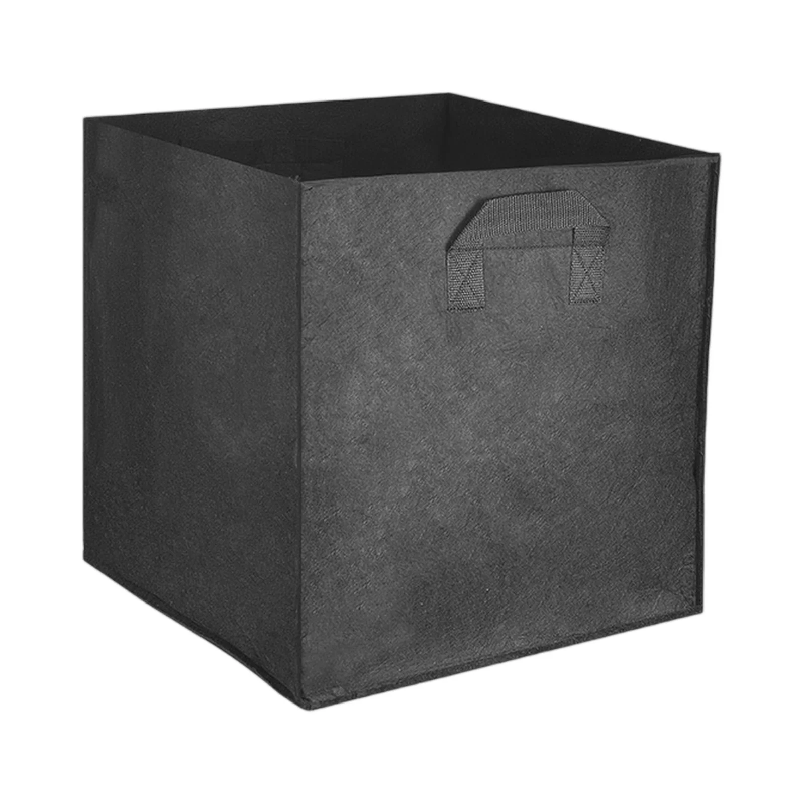3PC Breathable Plant Bags Gardening Square with Handles Grow Bags for Outdoor and Home Garden 30x30x30cm Plant Containers