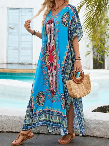 8 best sales boho maxiklänning - №6