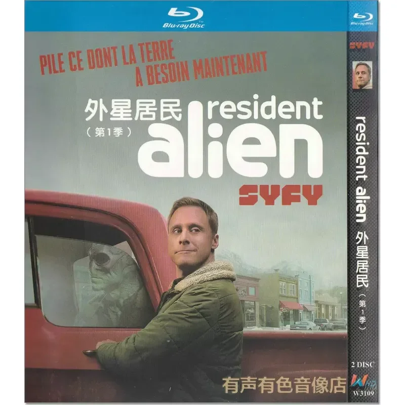 American Science Fiction Comedy TV Series Alien Resident Genuine Disc High Definition Blu-ray 2 Disc