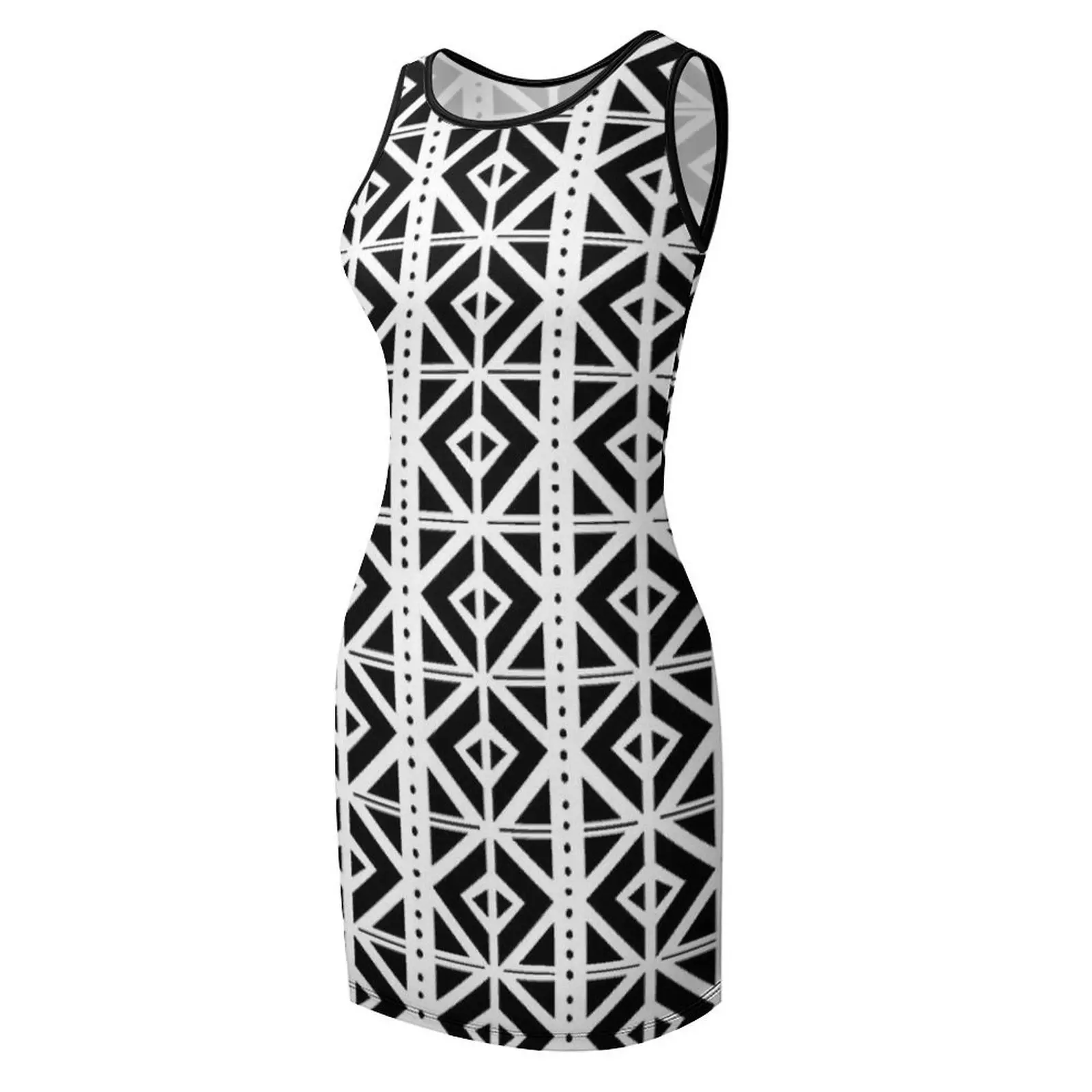 Tovagliette in tessuto di design bogolan Senza maniche Prendisole abiti da donna estate 2025 abito da donna 2025 abiti da ballo