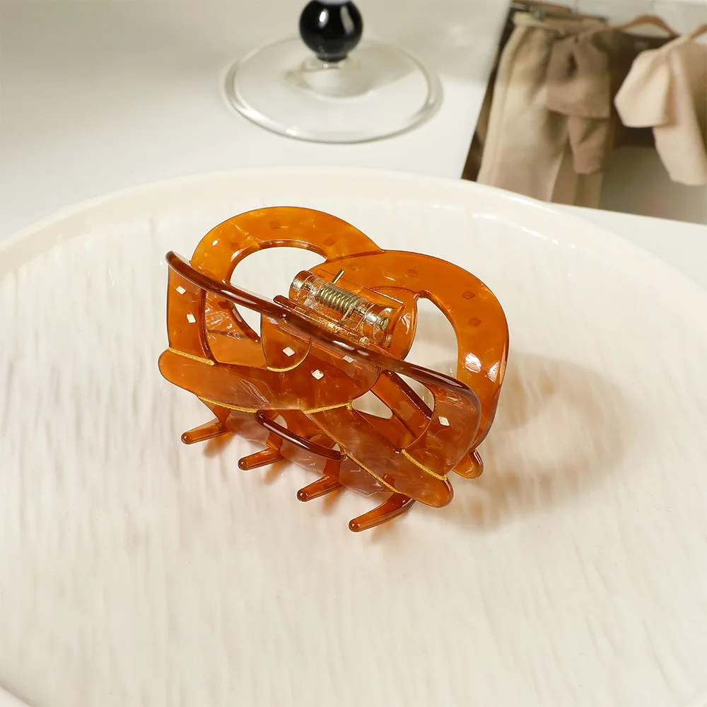 خمر مشبك شعر مقاطع الإبداعية القرش كليب لطيف الخبز مخلب شعر Brezen مخلب شعر مقاطع الشعر التفتيل اكسسوارات للنساء