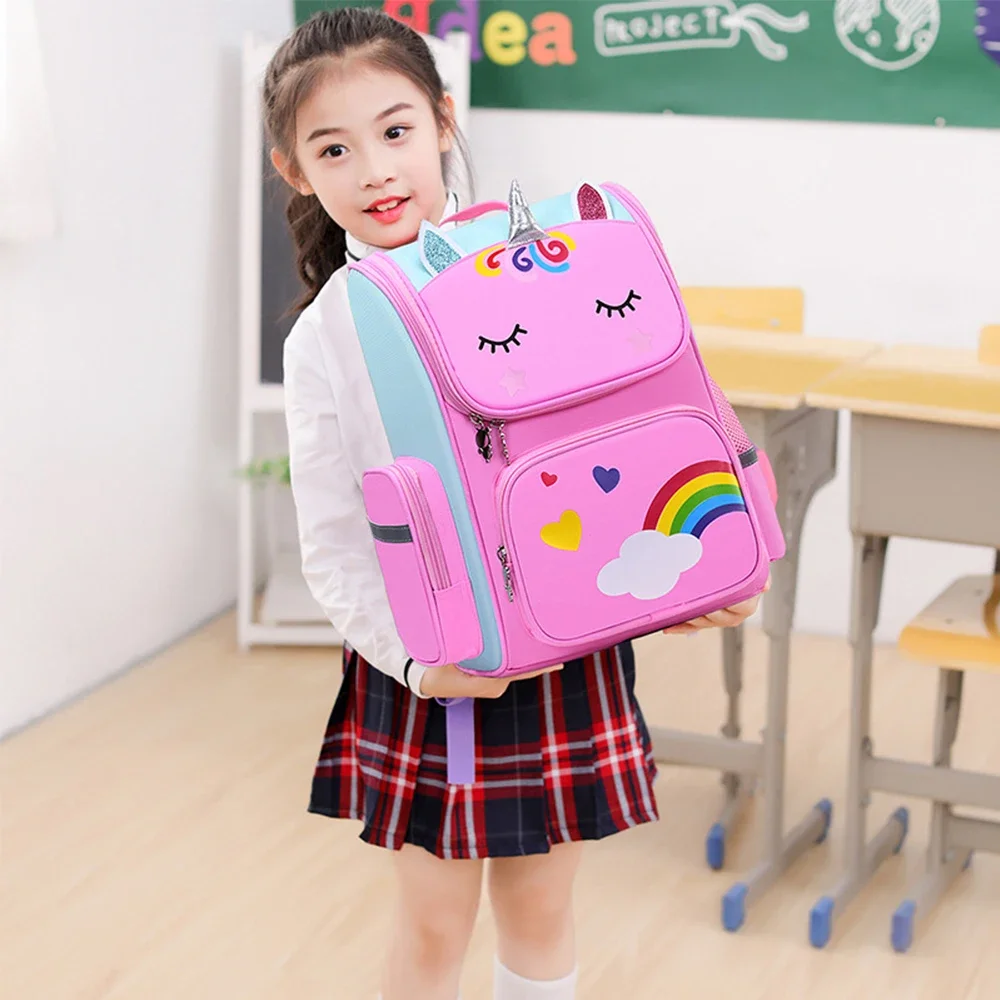 

Cartoon Baby Kids Schoolbag Children Bags Children's Cute Backpack Kids Bag Suitable for 3-6 Years Old Kids School Bags for Boy