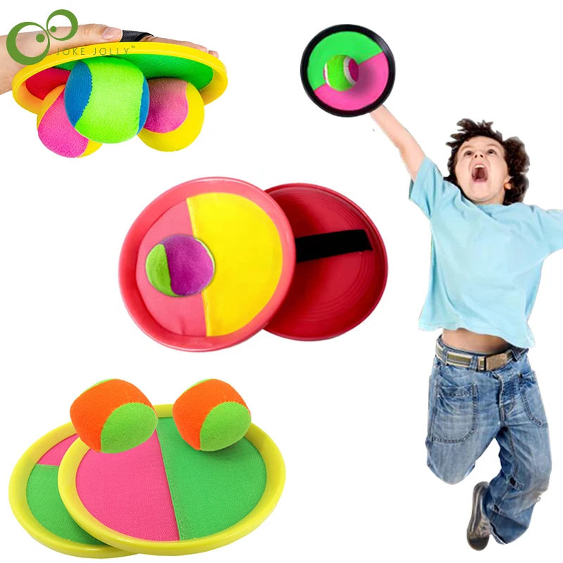 Sucker Sticky Ball Toy Set para crianças, esportes ao ar livre, jogar e pegar, jogo interativo pai-filho, WYW