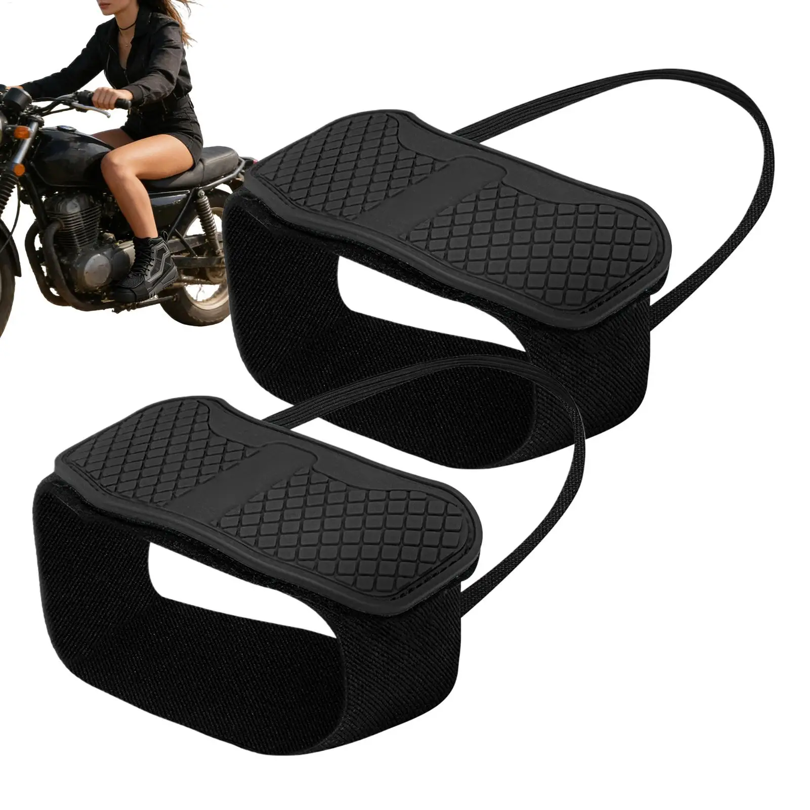 Motorcycle Shoe Cover Adjustable Universal Secure Protective Gear Motorcycle Shifter Pad Boot Cover For Adults Lovers Families
