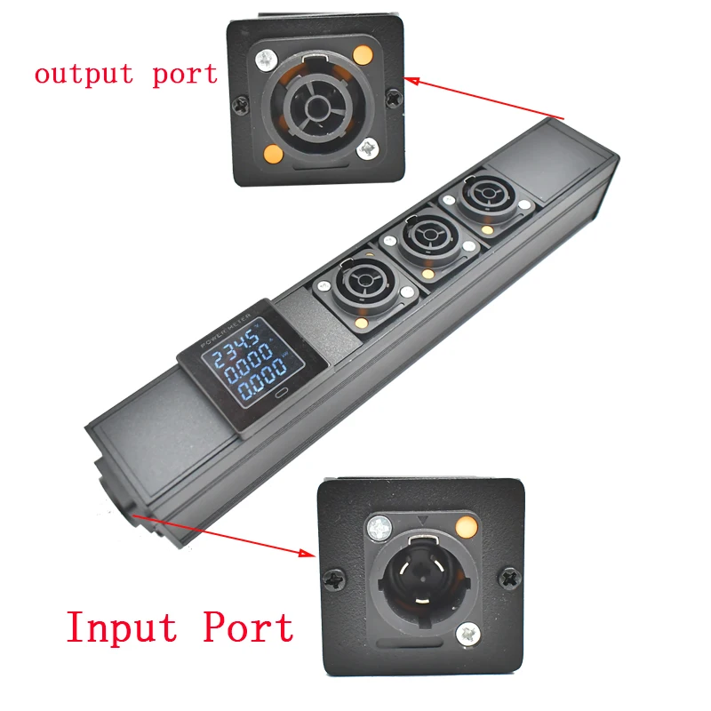 NAC3FPX NAC3MPX PDU Power strip Schuko Powerlink box audio 3P aviation display digitale amperometro socket