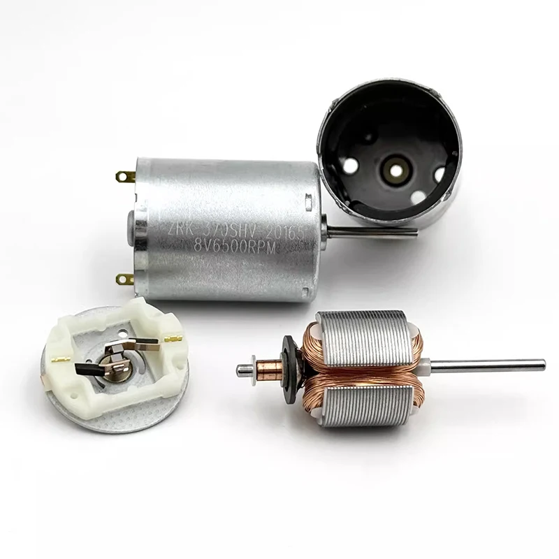 Micro 370 Motor DC 8V 6500RPM for Hobbyservos - High-Torque Servo Motor for RC Models And Gaming Accessories