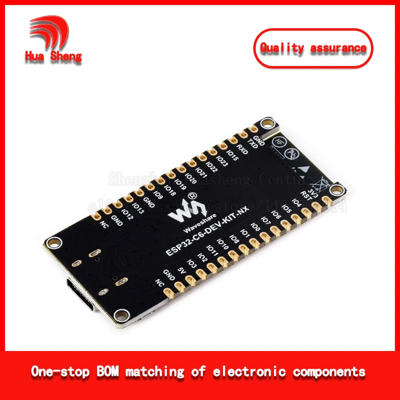 Esp32-C6 Microcontroller Wifi 6 Development Board 160Mhz Single Core Processor Esp32-C6-Wroom1-N8 Module