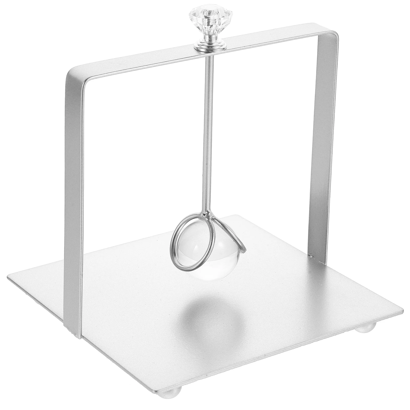 

Metal Napkin Desktop Decor Upright Silver Restaurant Office Napkin Stand Ornament Tissue Stand Decor Storage Serviette