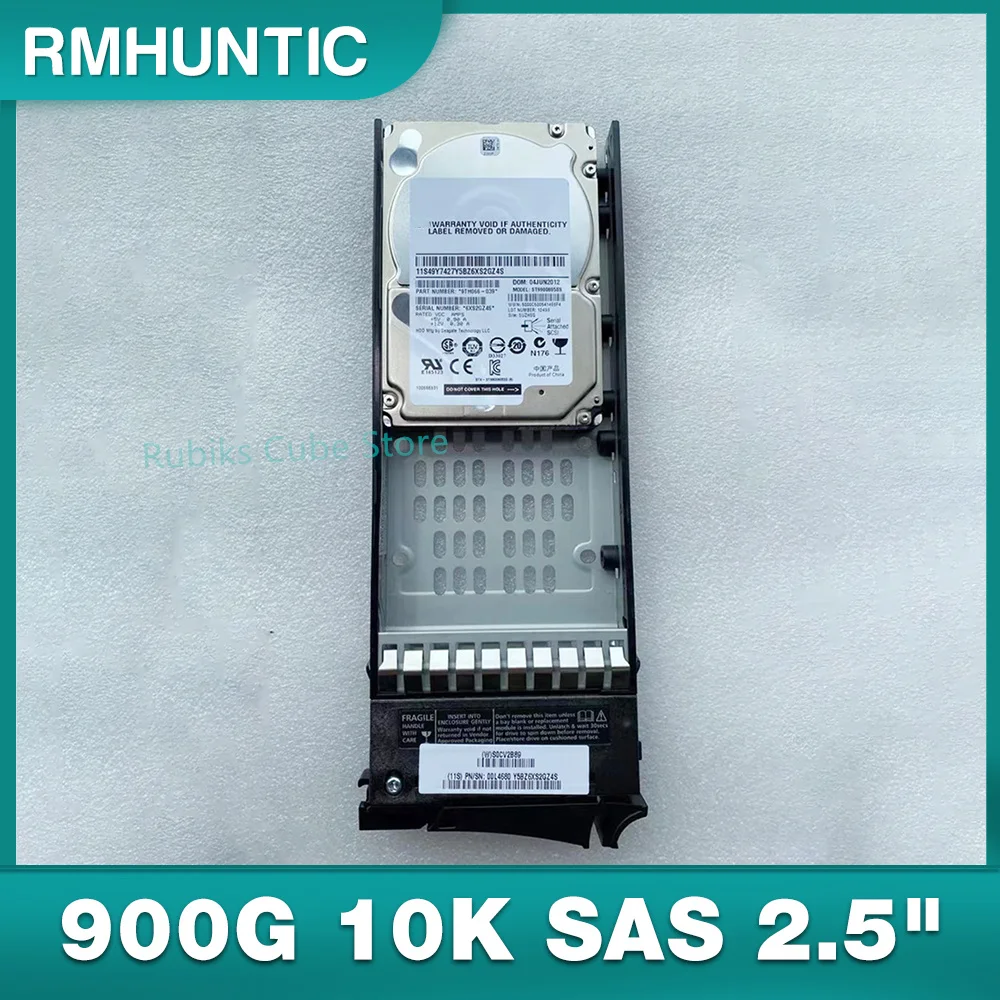 

For IBM Hard Disk V7000 3549 00L4568 00Y2684 900G 10K SAS 2.5"