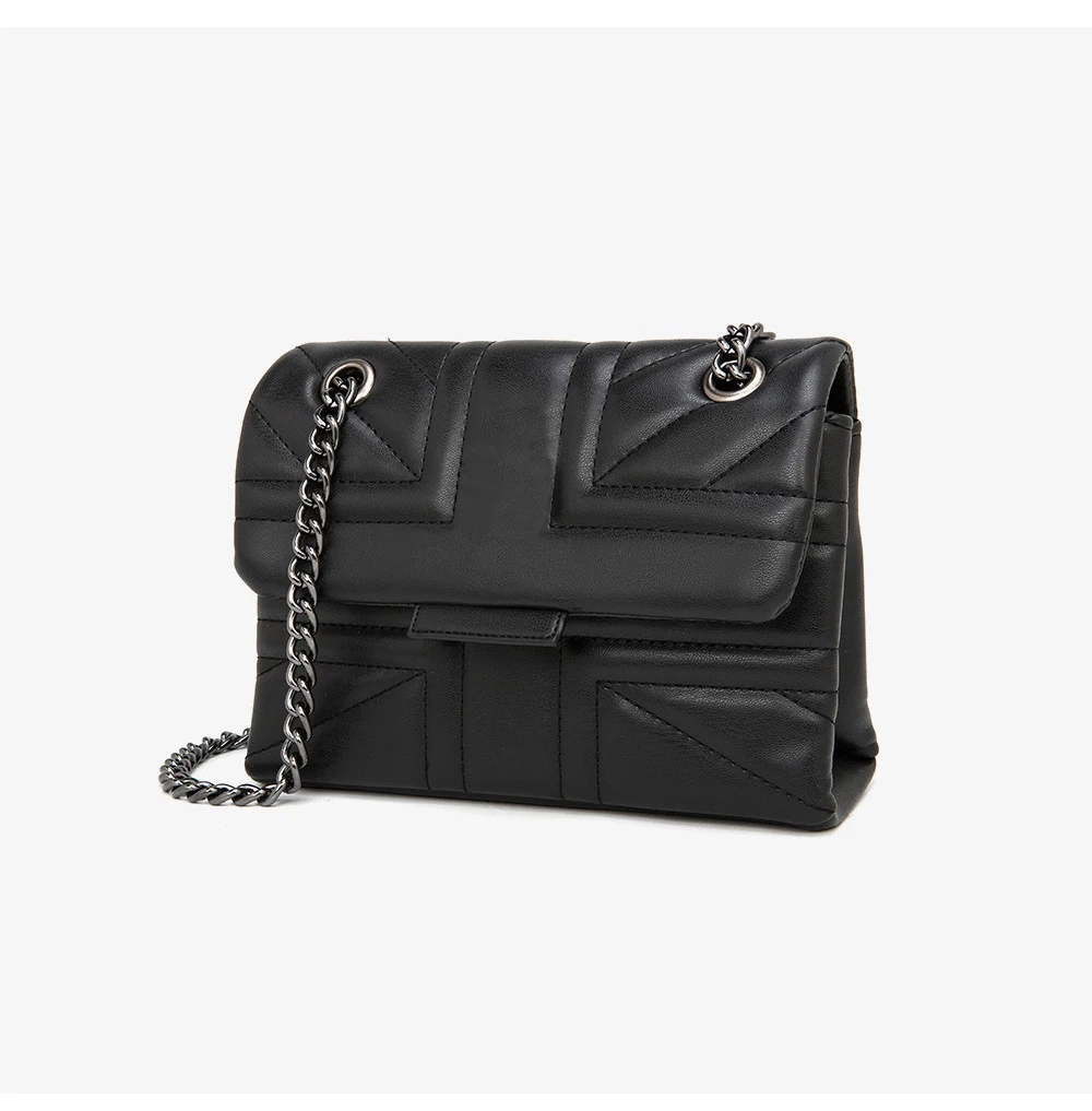 

Женская модная сумка из металлизированной искусственной кожи, роскошная стеганая сумка-мессенджер с клапаном, на длинной цепочке, для повседневного использования и путешествий