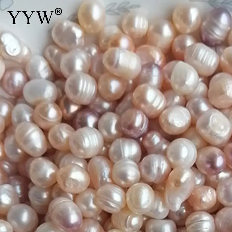 

2023 Hot Sale 500G/Bag Cultured No Hole Freshwater Pearl Mixed Colors 8-9mm Beads For Jewelry Making DIY Necklace Bracelet AAA