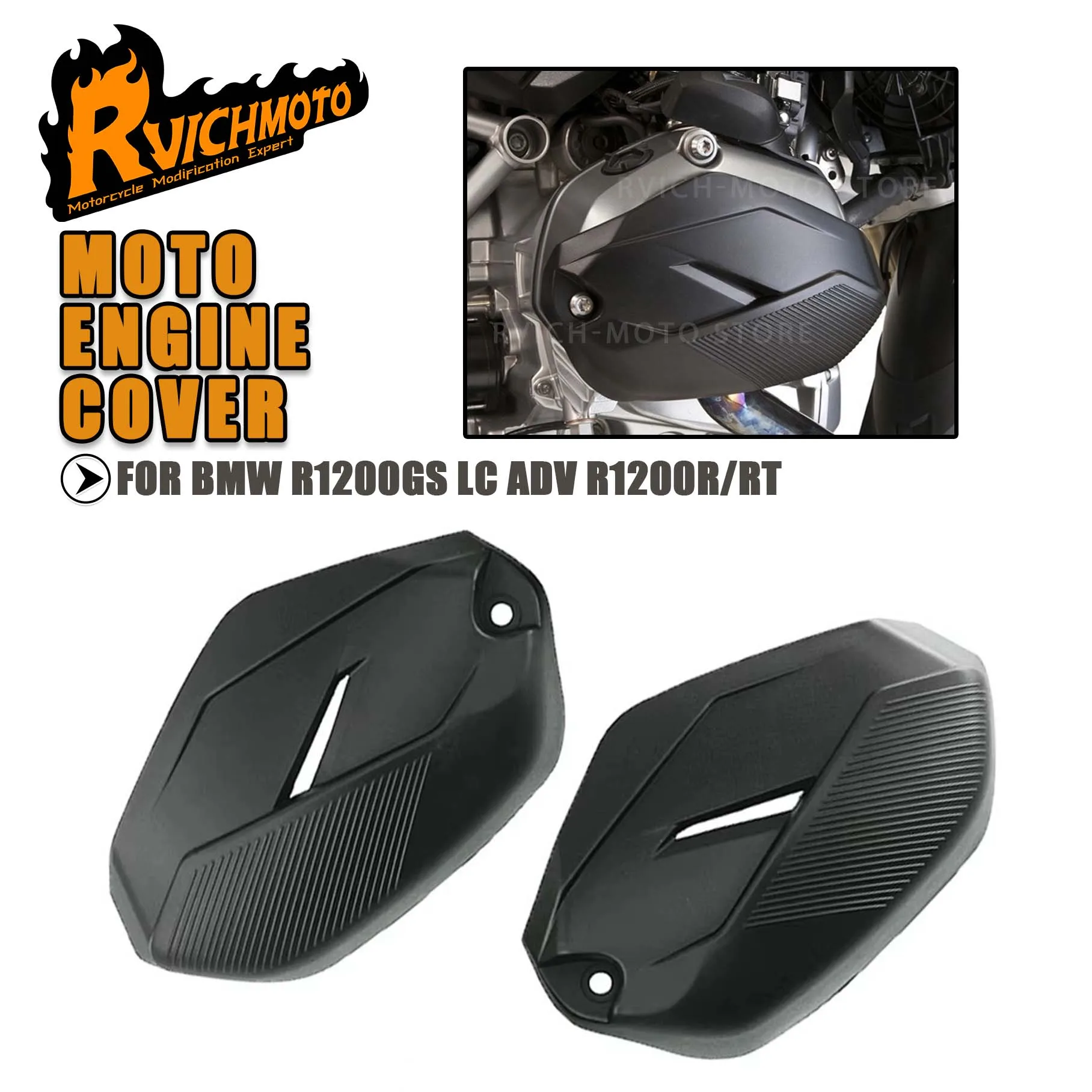 R1200 R1200 GS R RT GSA Motorrad Motor Abdeckung Schutz Für BMW R1200GS LC ADV Abenteuer R1200R R1200RT Zylinderkopf Schutz