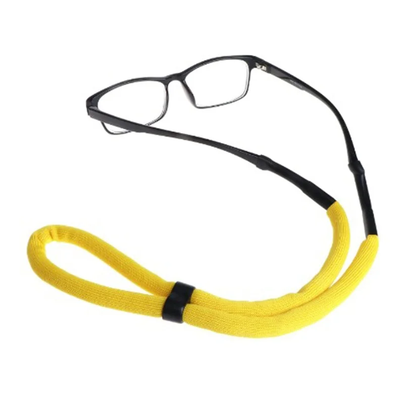 2pcs Floating Foam Chain Eyeglasses Straps Sunglasses Chain Sports Anti-Slip String Glasses Ropes Band Cord Holder