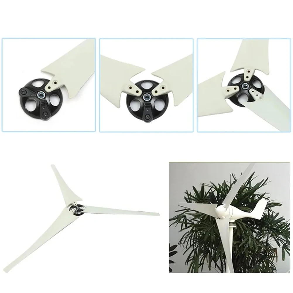 Repeller Wind Generator Wind Turbine Blades Nylon Fiber Blades For Horizontal Wind Turbine 580MM Wind Generator DIY Blades