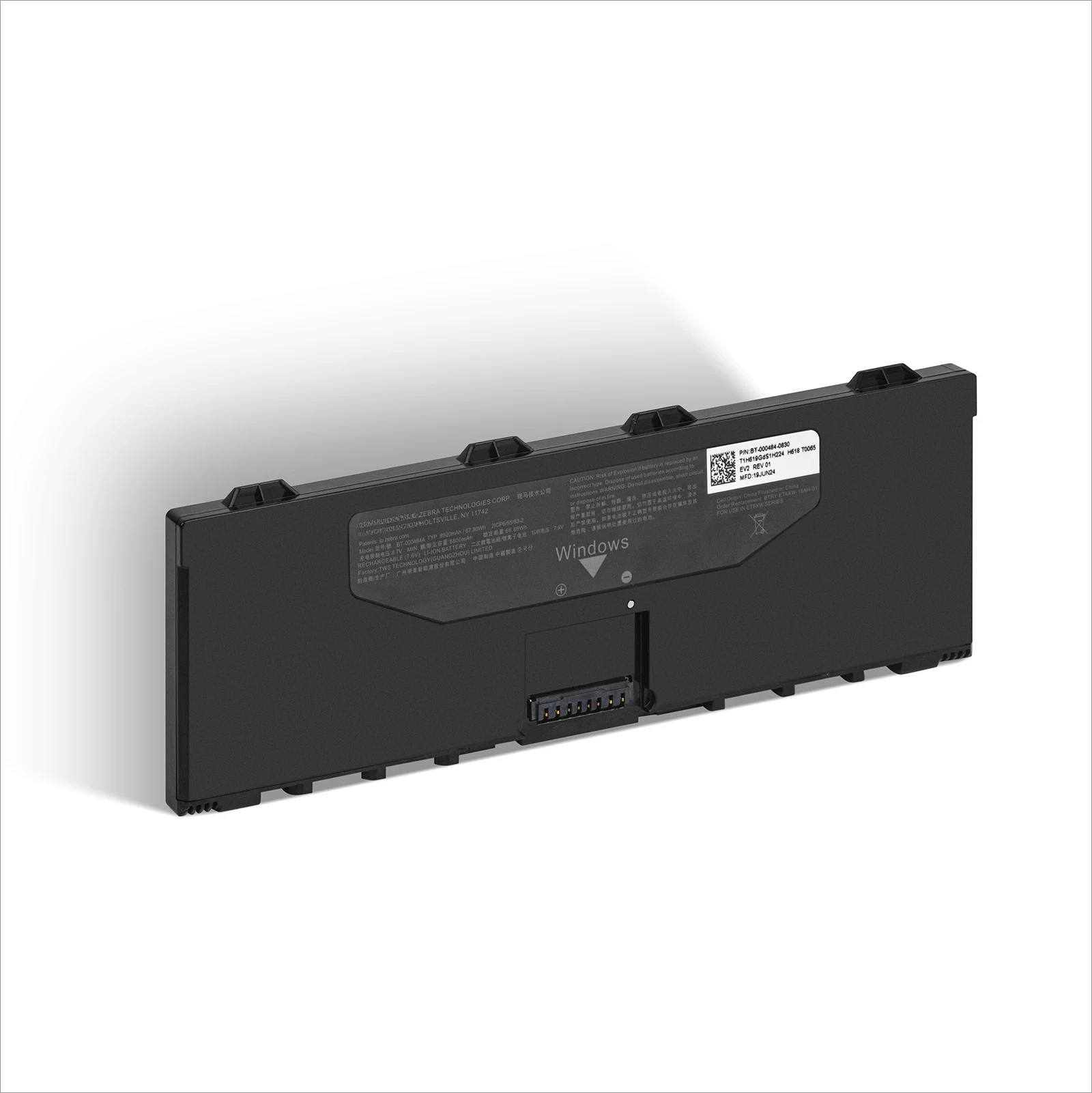 For Zebra ET6XW BT-000484A, BTRY-ET6XW-18AH-01, 8920mah