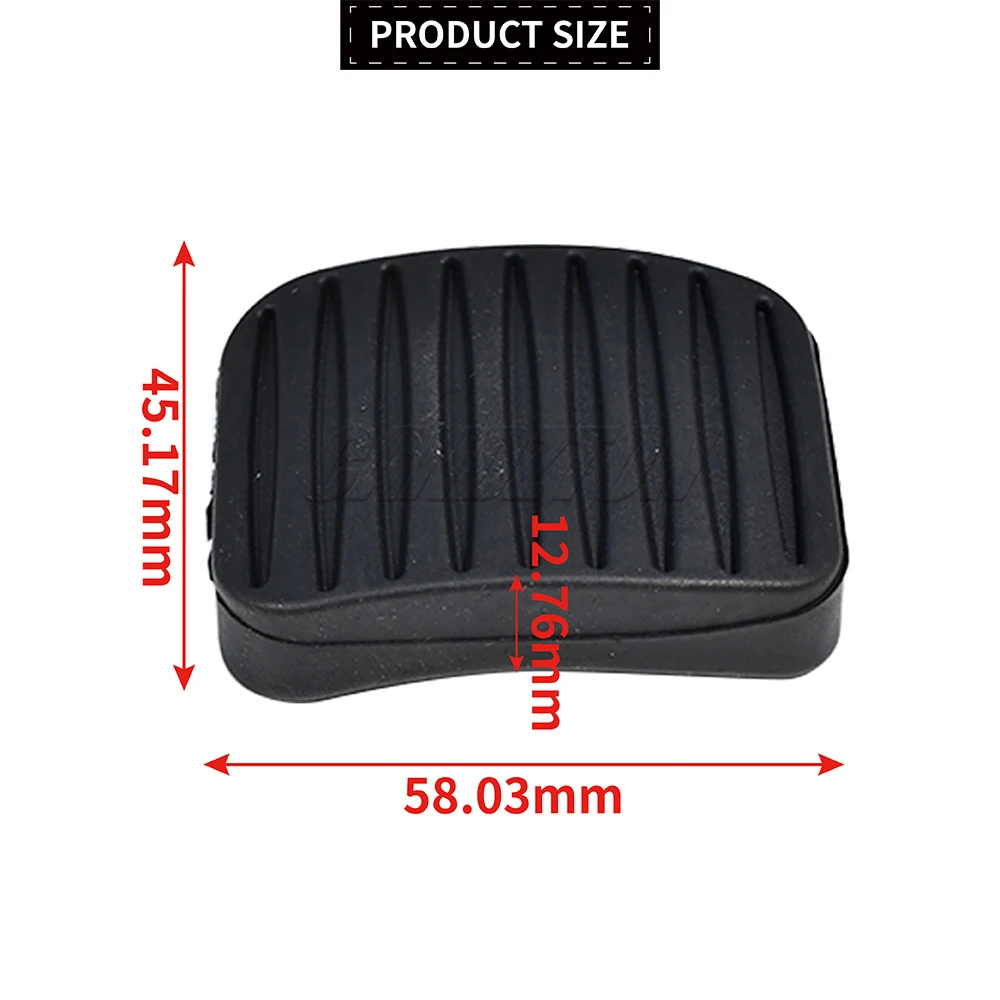 For Opel/Vauxhall Meriva MPV Adam Corsa D E Corsavan New Brake Clutch Pedal Cover Anti-Slip Rubber Pad 93188880 Car Accessories
