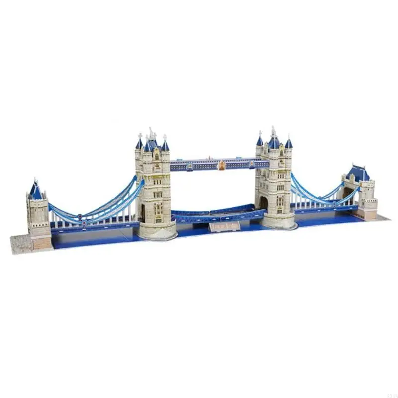 Church/Tower Bridge Building Blocks Set Historical Architectural Display Model Set Educational Toy for Home Decors 