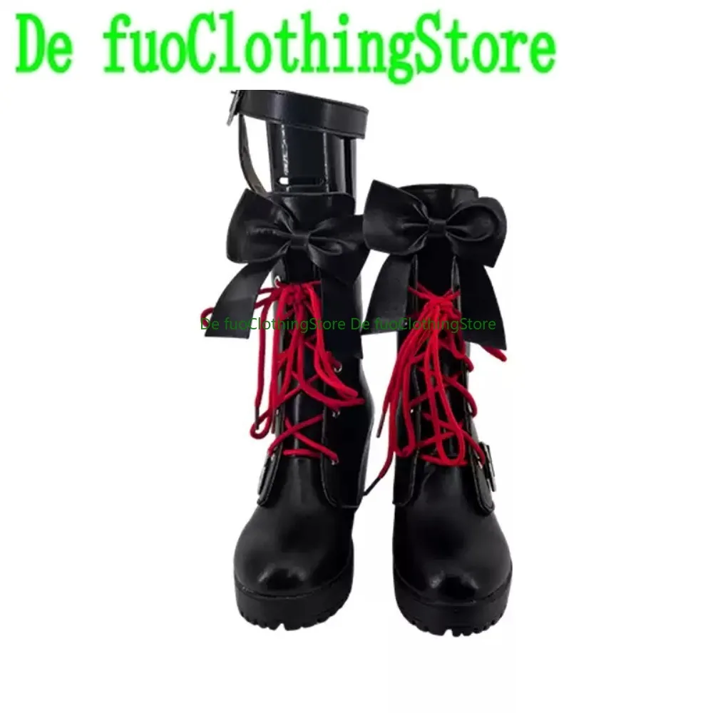 Lily Cosplay Halloween Party Shoes Cute Anime Boots Cosplay Costumes Props Customization