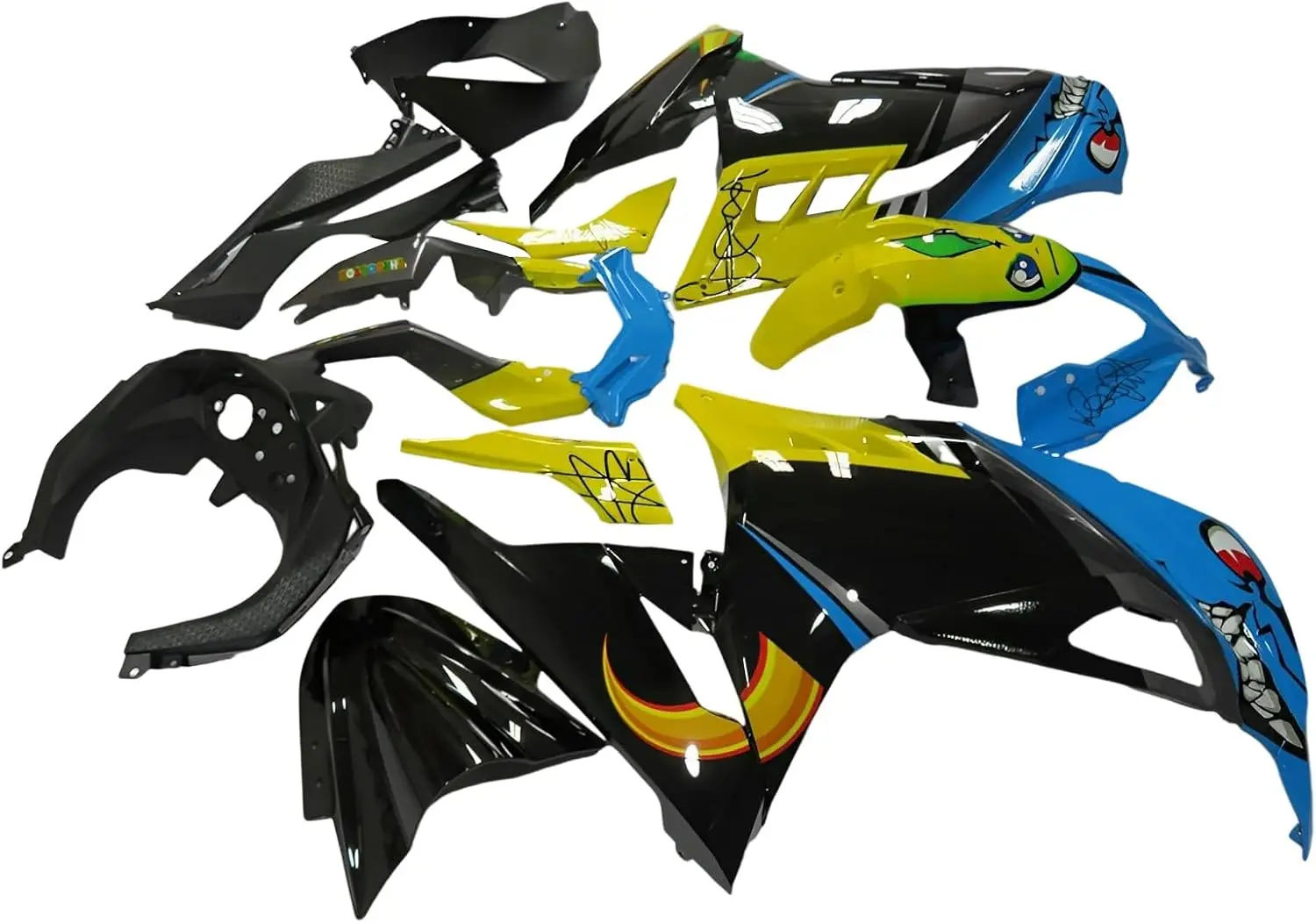 

Injection Complete Fairings Fit For Kawasaki EX300R Ninja 300 2013 2014 2015 2016 2017 NINJA300 13-17 ABS Plastic Motorcycle Bod