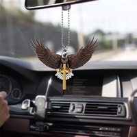 Creative Christmas Halloween Animal Series Car Pendant Hangging Statue Fashion Eagle Living Room Home Decoration Pendant