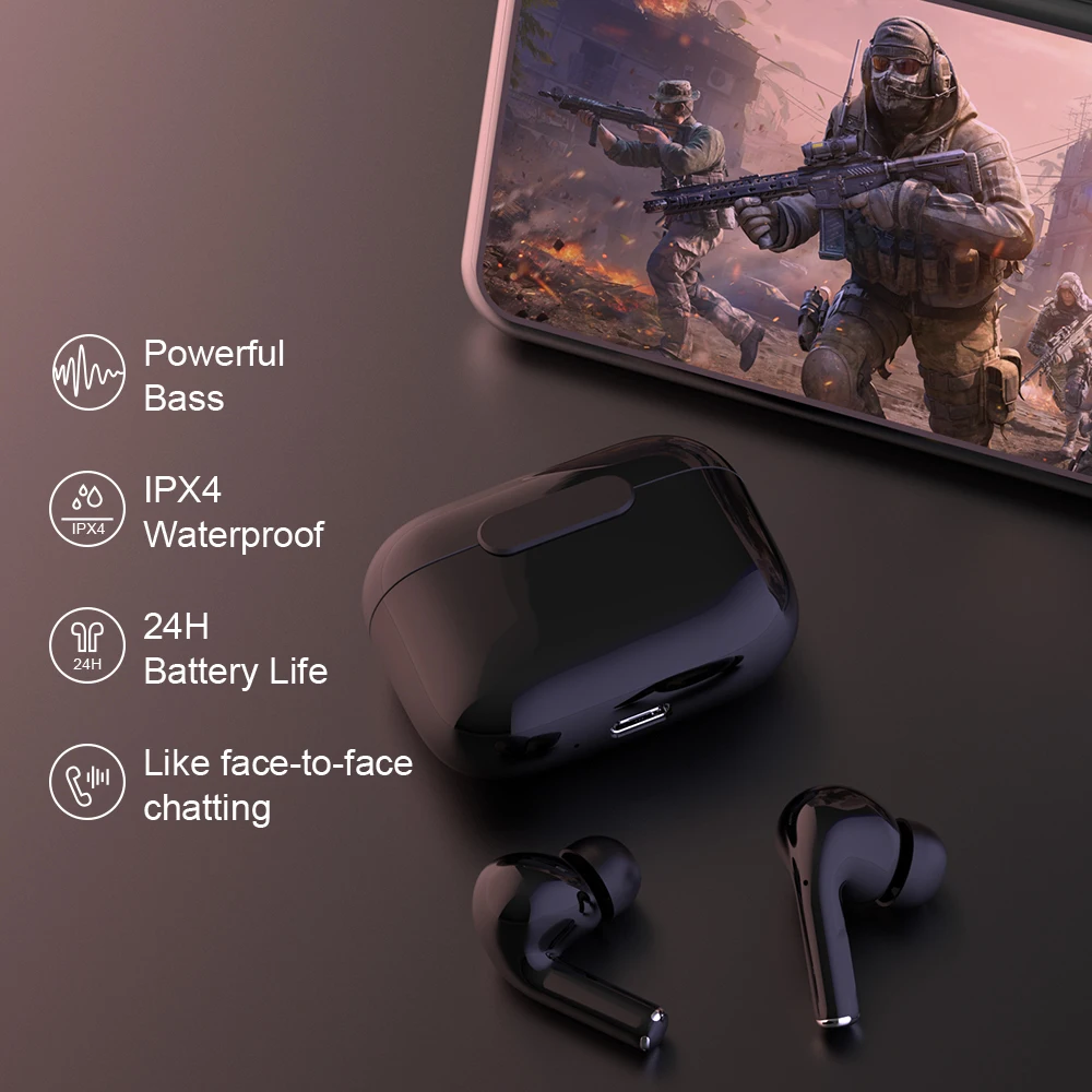 High Quality Wireless Headphones Wireless Bluetooth Earphones for Ear Gaming Earphone Headset