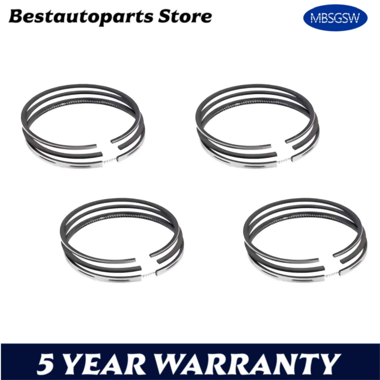 ENGINE STD Piston ring Set For HYUNDAI KIA MITSUBISHI 2.4L 2.5L L4 2.5T 2.4T Diesel D4BH D4BF D4BX 4D55 4D56 1980-2024