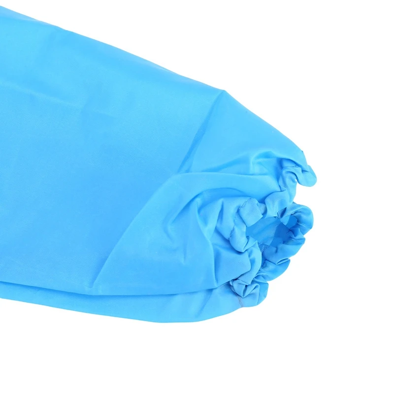 Confezione da 2 grembiuli artistici per bambini, grembiuli da pittura per artisti impermeabili per bambini manica lunga con 3 tasche per età 2-6 anni