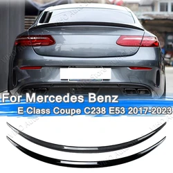 Rear Roof Sport Spoiler Wing Styling For Mercedes Benz E Class Coupe C238 W238 2 Doors E200 E220 E300 E350 E400 AMG 2016-2022
