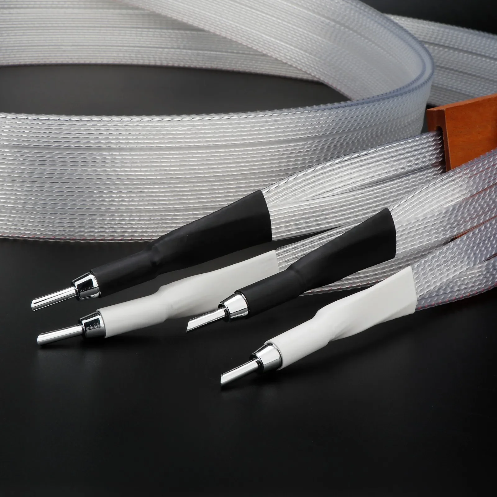 Nordost Valhalla 2 Dual Line High-Low Split Frequency HiFi Speaker Cable with : Spade or  Banana  Plugs