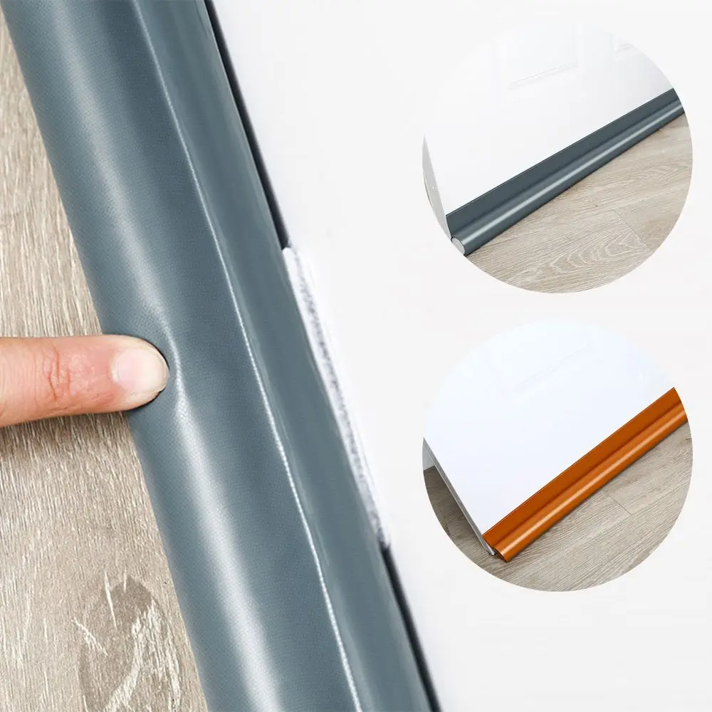 

96cm Door Bottom Sealing Strip Flexible Door Draft Stopper Home Bedroom Windproof Noise Isulation Weatherstrip Dust Blocker