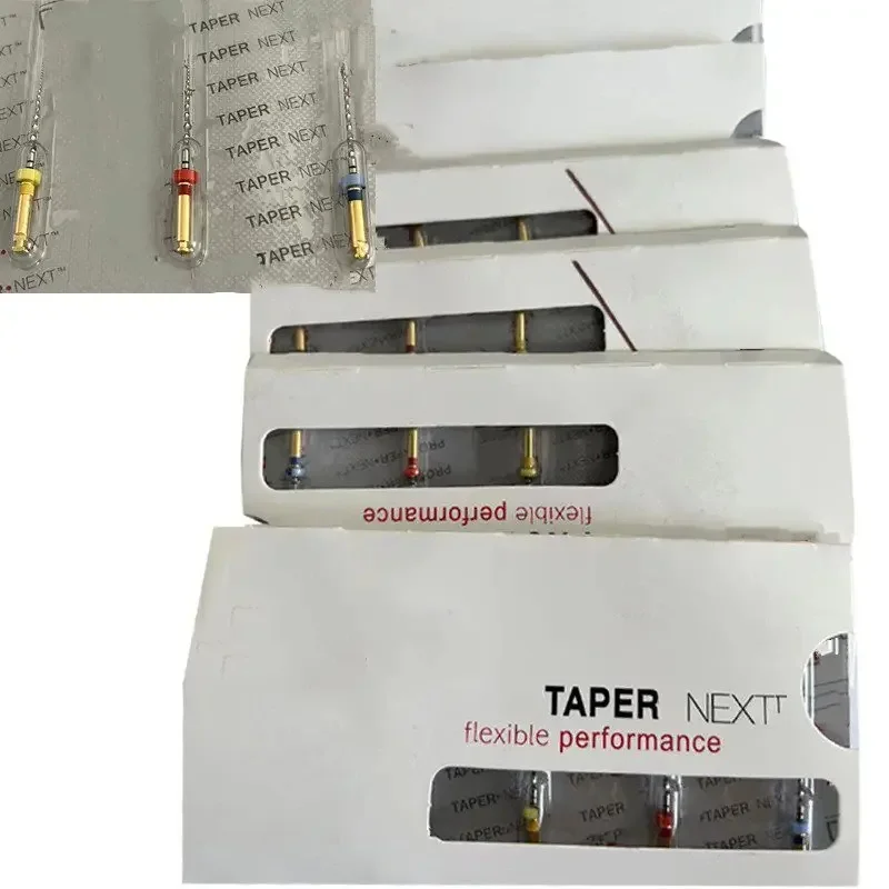 

15PCS /5packs Pro endo taper Next X1-X3 X4 Endo Rotary Engine Use Root Canal NITI File Dental Endodontic Instrument