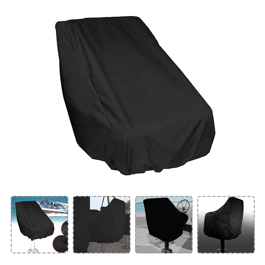 

Captain's Seat Cover Captains Chair Pontoon Boat Covers Protector Bench Oxford Cloth Folding Outdoor Yacht Supply Waterproof