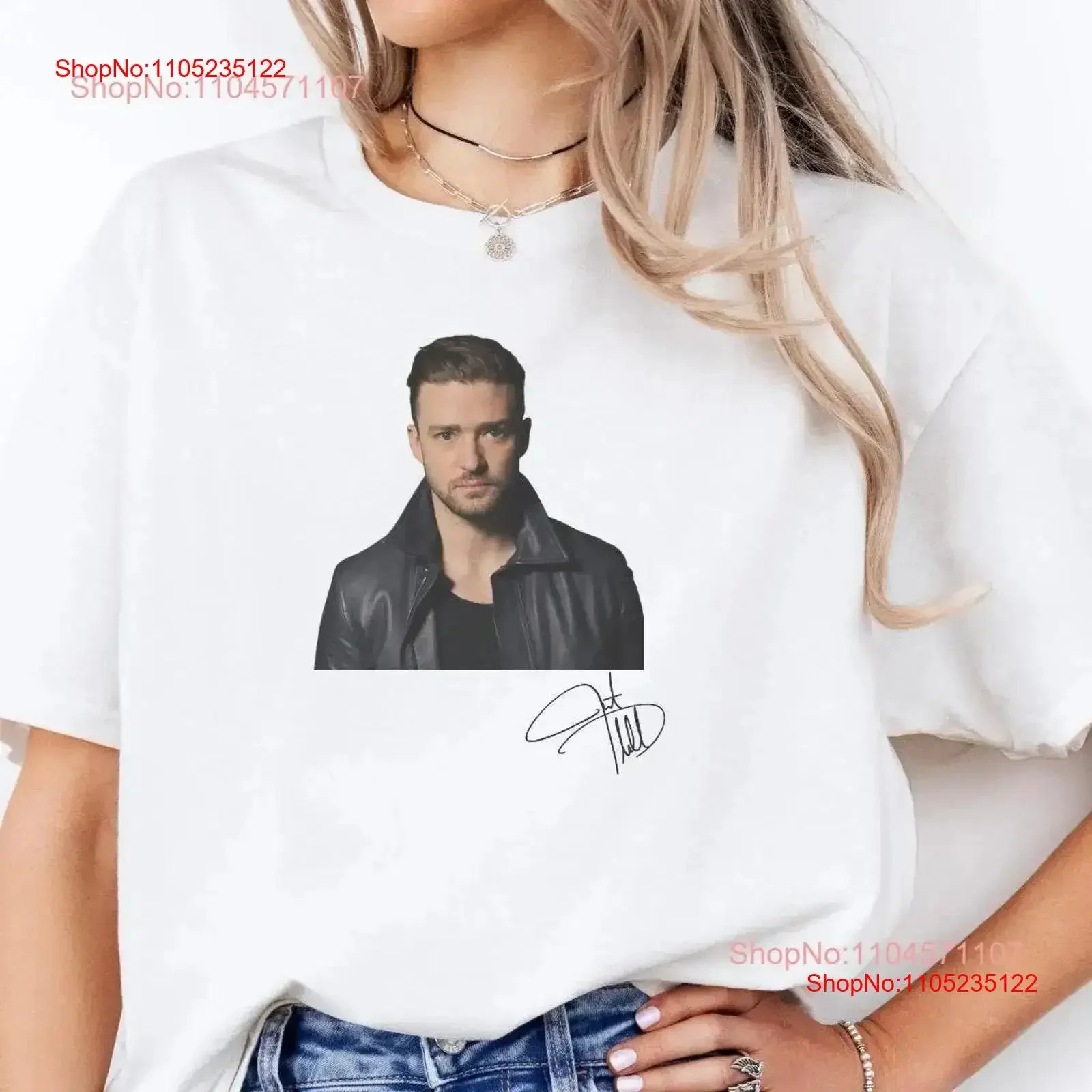 

Justin Timberlake T Shirt Music ConcerT Fan vintage Washed Top For Everyday Wear Slightly Unisex designer clothes streetwear