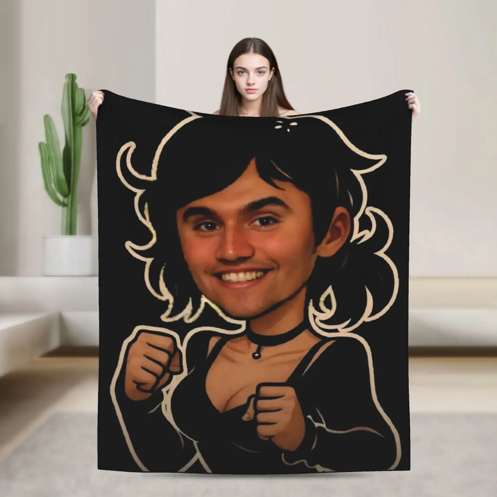 Charlie Kirk Funny Meme  Merch Blankets Ultra-Soft Flannel  Throw Blankets Cozy Quilt