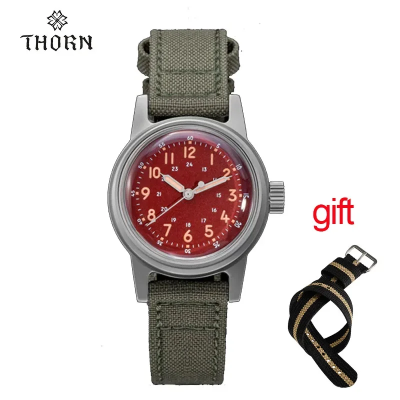 

THORN Watch For Men G11 World War II Retro Military Watch 36mm Watch by the NH35A Movement Retro Movement Trend Neutral Men