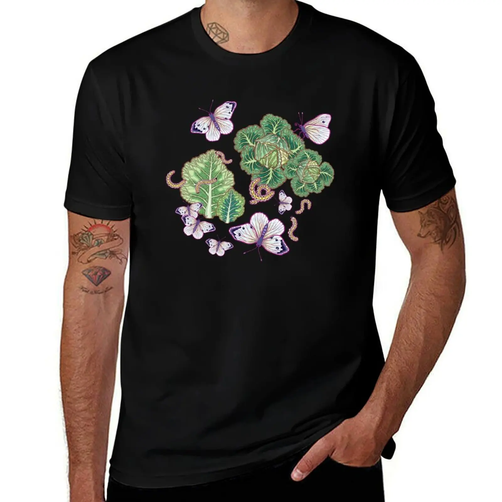 mischief in the garden T-Shirt Basic Casual Short Sleeve Cotton Shirt T-Shirt