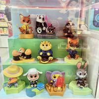 Miniso Obediently Sitting Series Blind Box Cute Nick Judy Hopps Mysterious Box Cartoon Characters Toys Friends Surprise Gifts