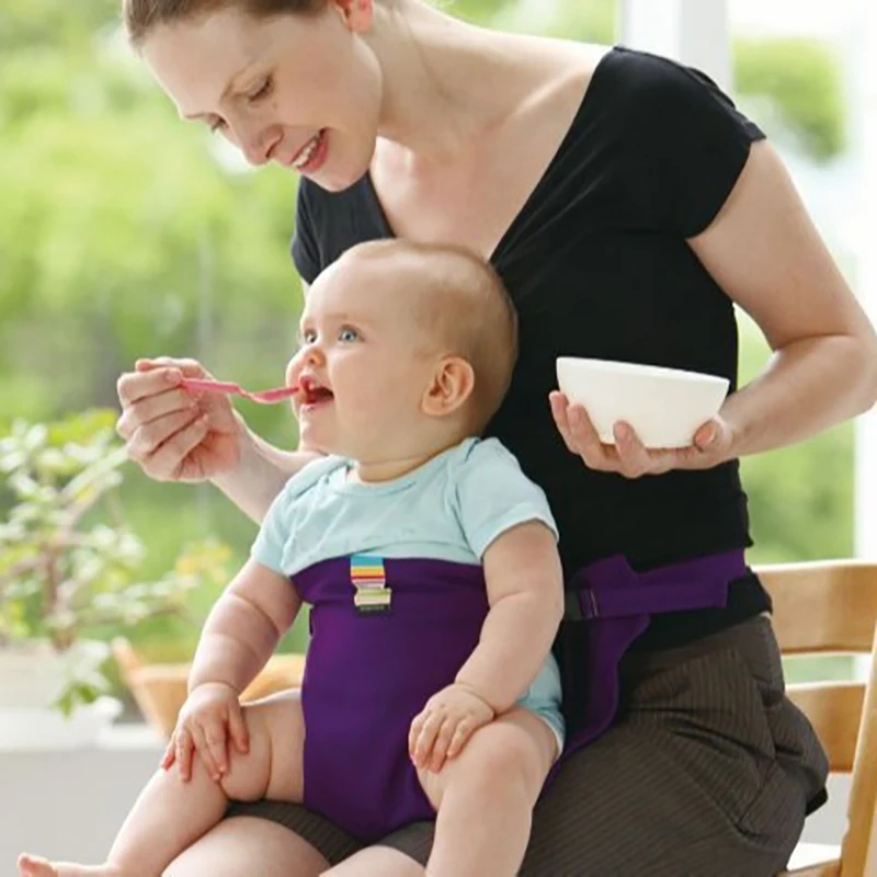 Baby Meal Strap Portable Child Seat Harness Baby Meal Strap Prevent Baby From Falling Foldable Portable Storage