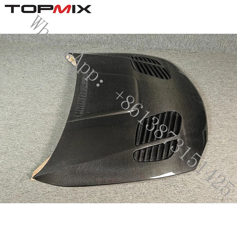 Suitable 1 Series Coupe E82/E87 2010-2013 High Quality Perforated Carbon Fiber Hood