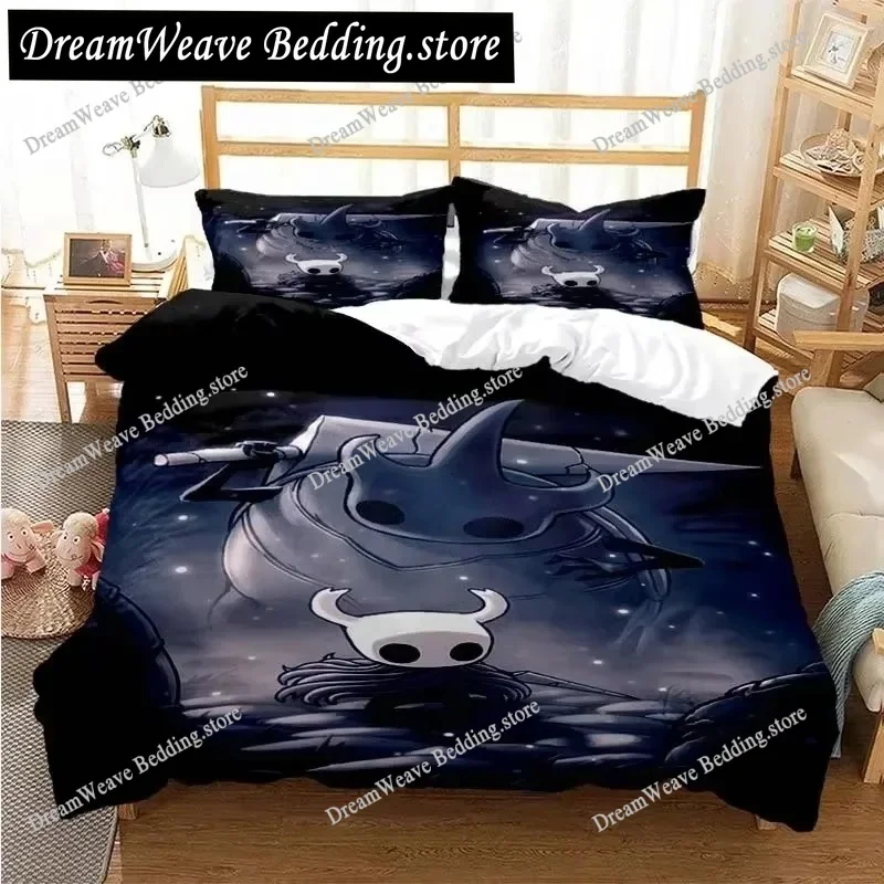 

Hollow Knight Bedding Set 3D Print Fashion Duvet Cover Comforter Bed Single Twin Full Queen Size Quilt Cover for Girl Boys Gift